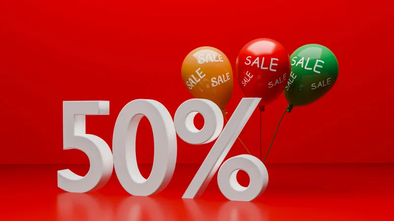 Infographic showing how the 50% CGT discount works: $200K gain reduced to $100K taxable income for Australian investors